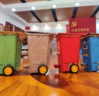 巧手制作垃圾桶 垃圾分類(lèi)我在行